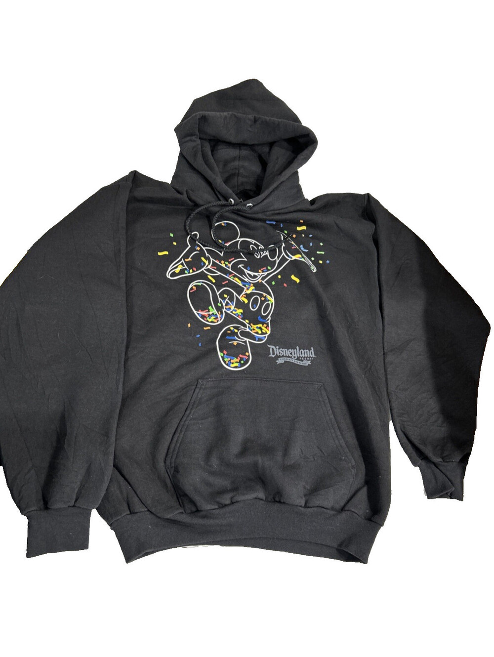 Disneyland Mens Hoodie Medium Mickey Mouse